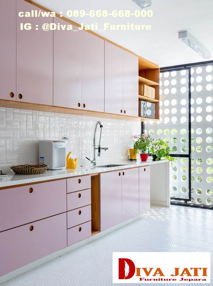 Jual Kitchen Set Hpl Pati Desain Terbaru Minimalis